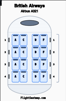 BA2614 Seat Map - British Airways London to Valletta | Flight Seatmap